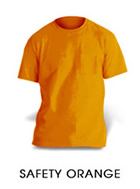 gildan 2300 safety orange